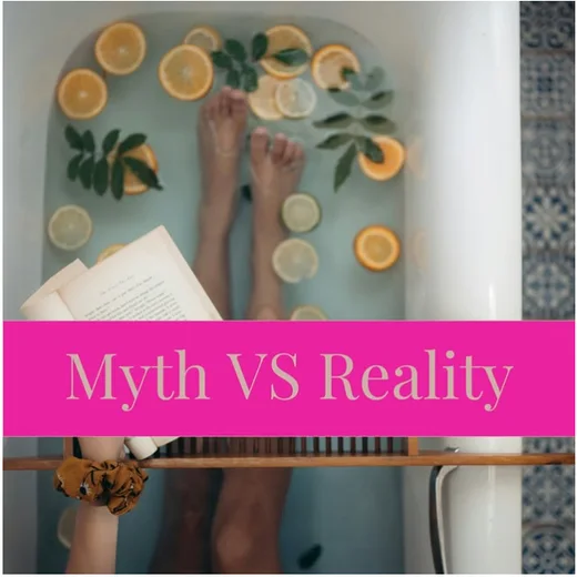 Myth vs reality Instagram post created with Maxolot, used in the free ads test