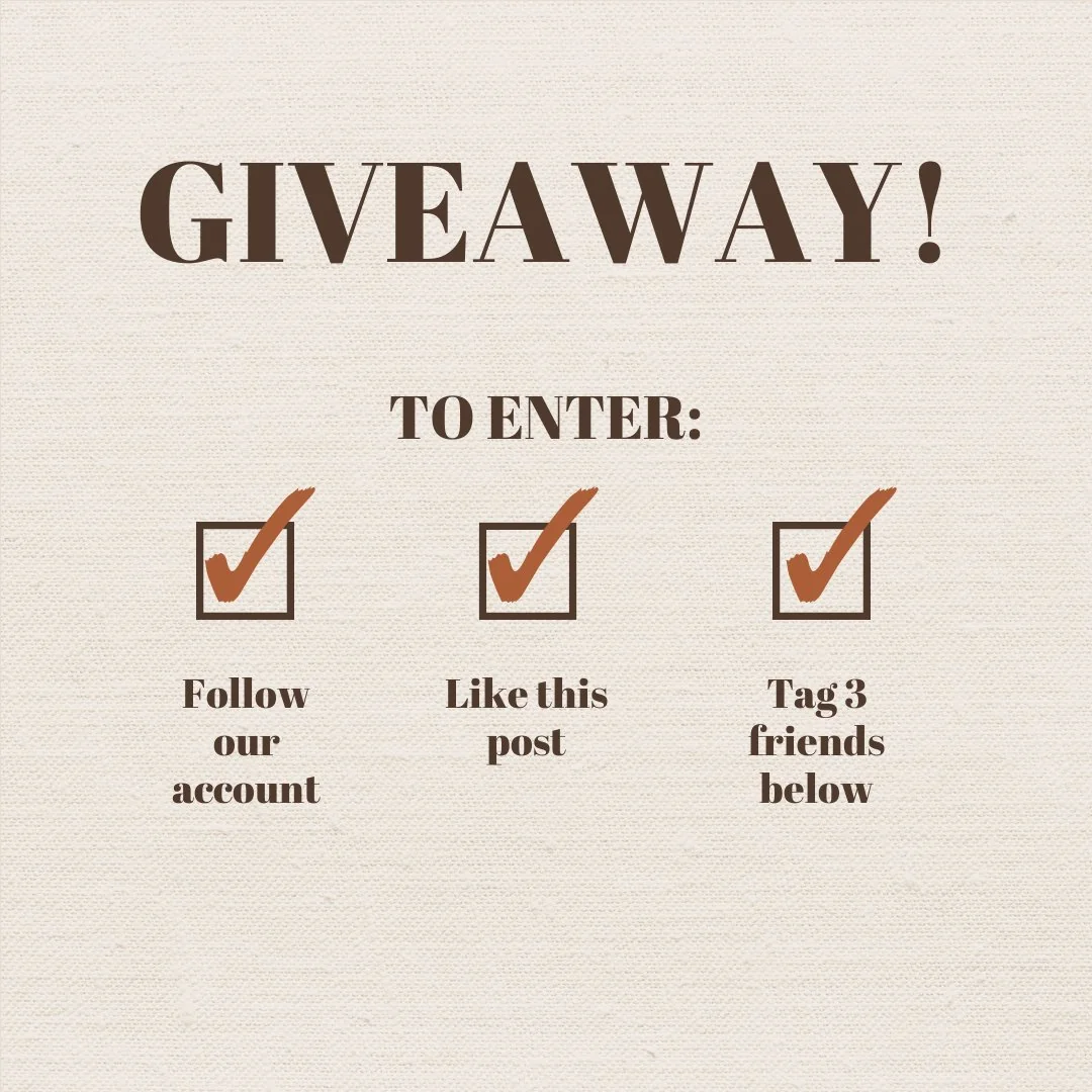 Maxolot-generated Instagram post — Giveaway follow, like and tag top performer