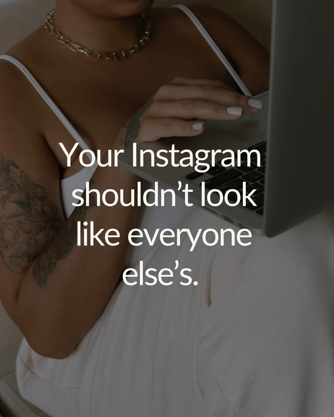Maxolot-generated Instagram post — No more excuses, empty feed, handwritten style