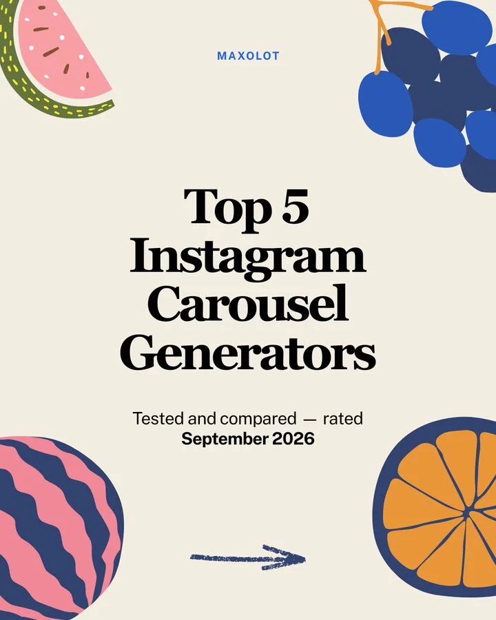 Top 5 Instagram Carousel Generators — Rated in September 2026