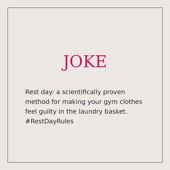 Social media jokes example created with Maxolot for a gym