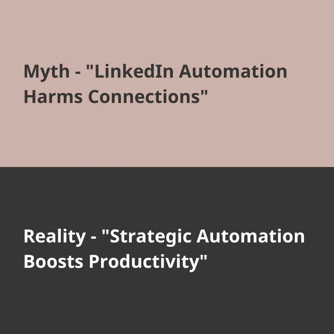 Instagram myth versus fact template splitting claim and correction into two color blocks