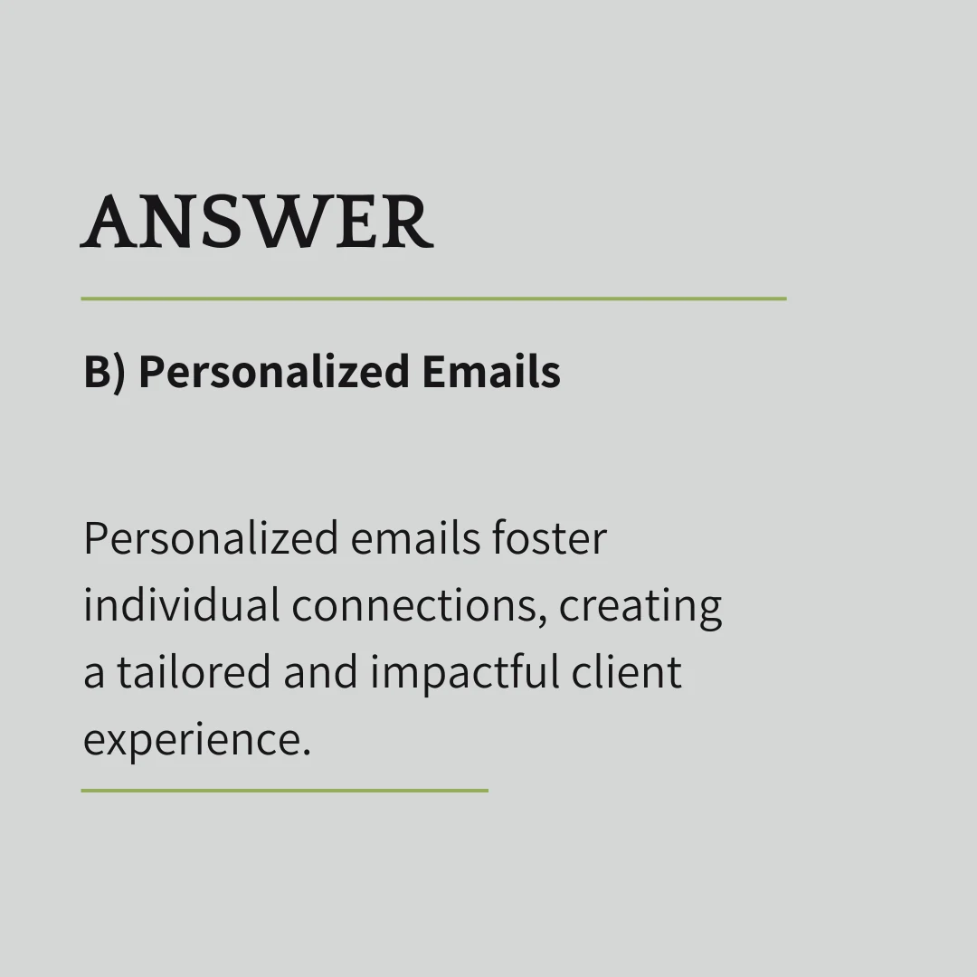 Instagram text post template revealing a quiz answer