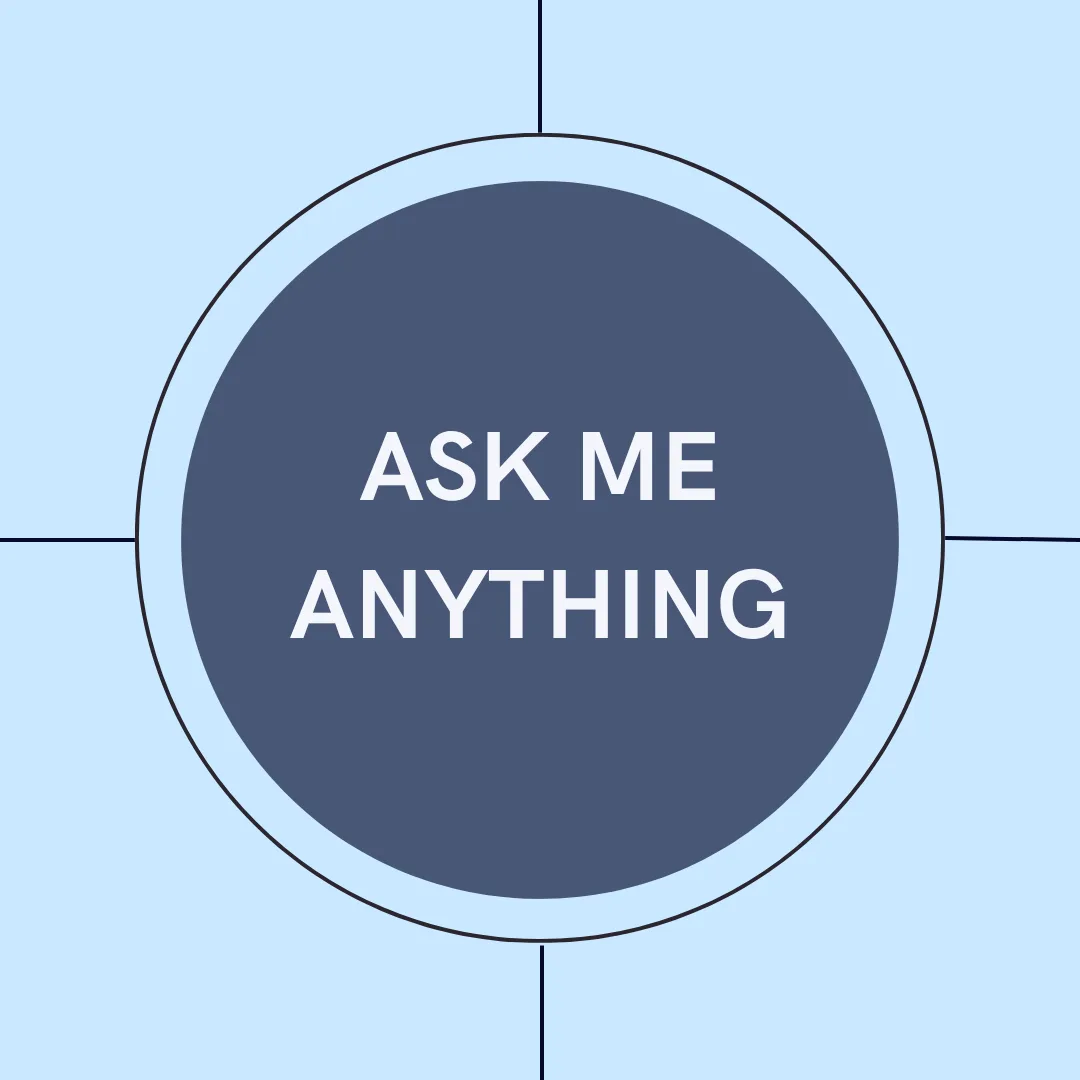 Ask Me Anything post used to collect questions from followers