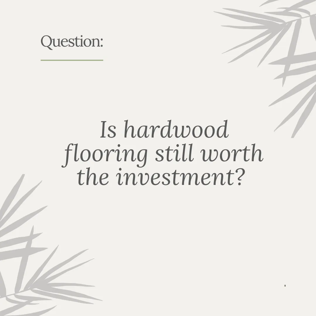 Question post in the Palm Trees design collection